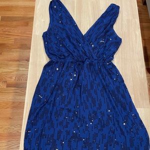 Sequined cocktail dress